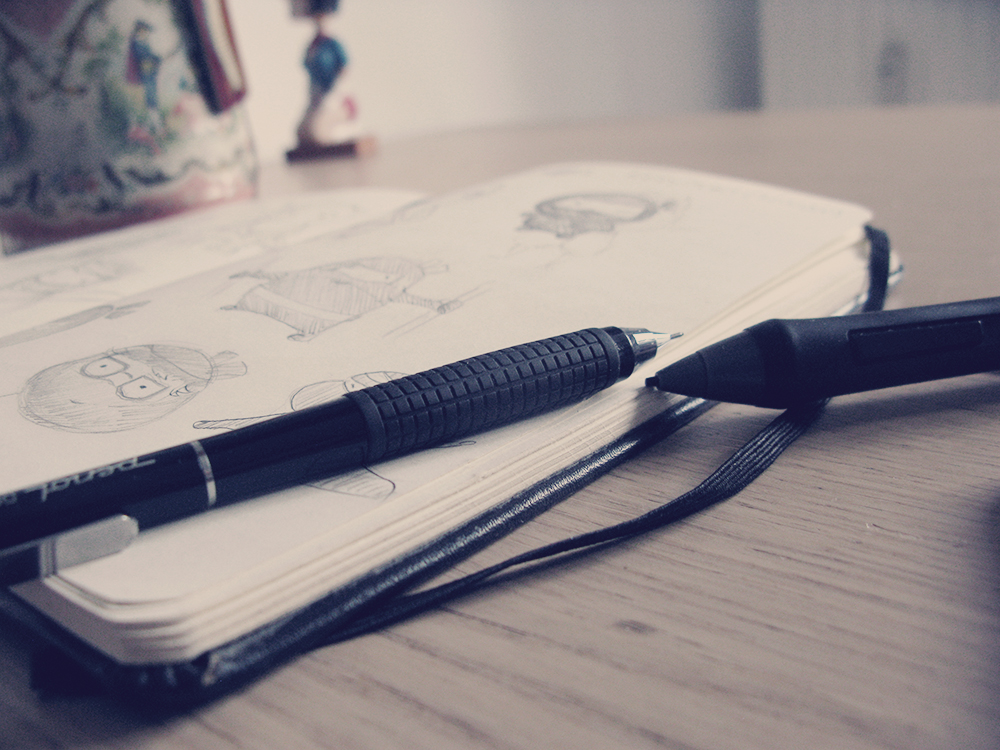 Woye laver illustration til web og apps